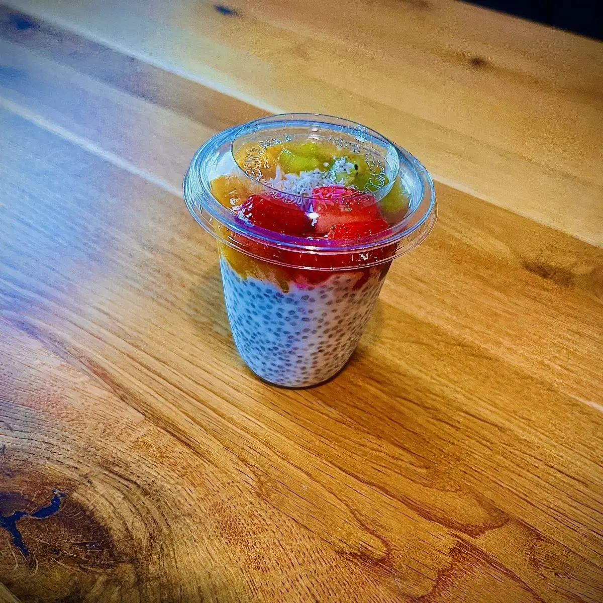 PUDDING GRAINES DE CHIA - FRUITS DU JOUR