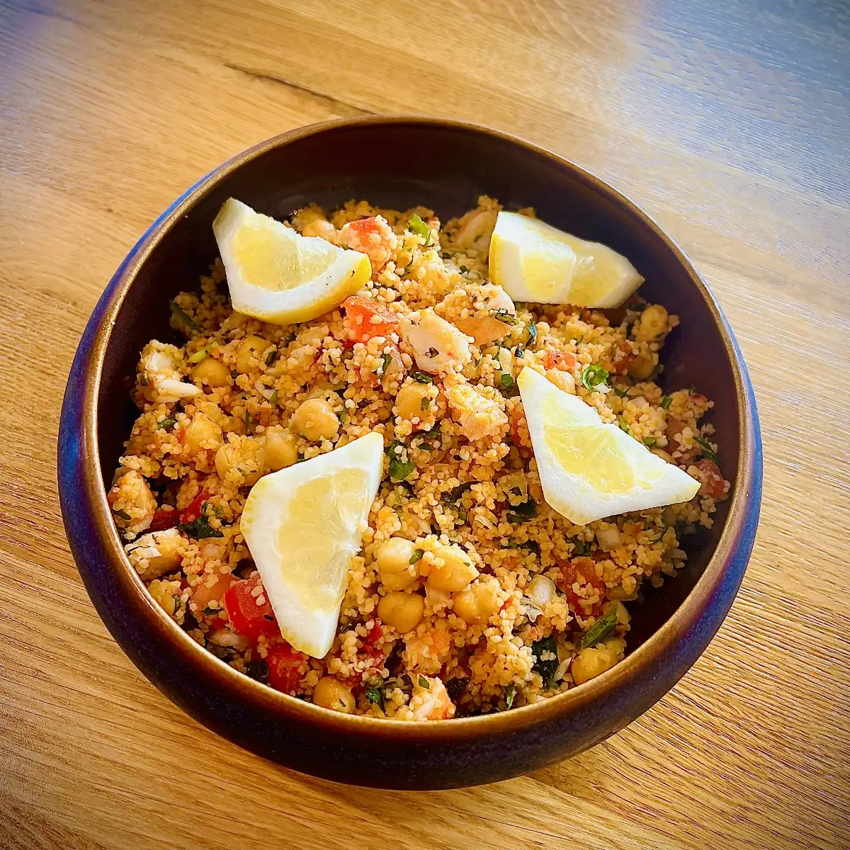 TABOULÉ AUX CREVETTES