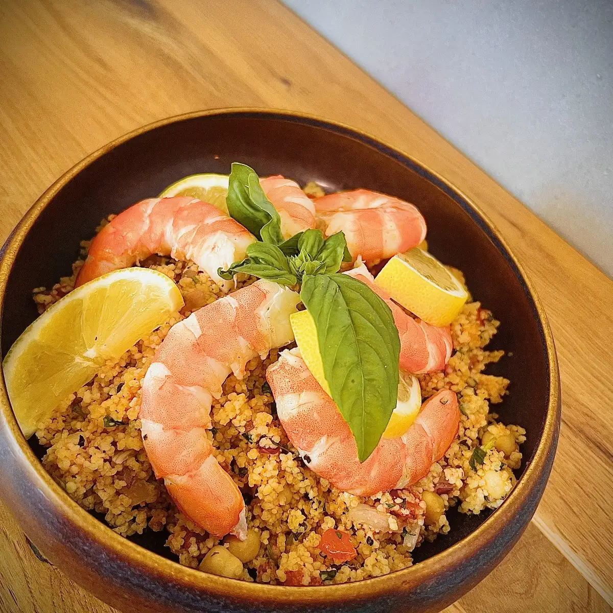 TABOULÉ AUX CREVETTES