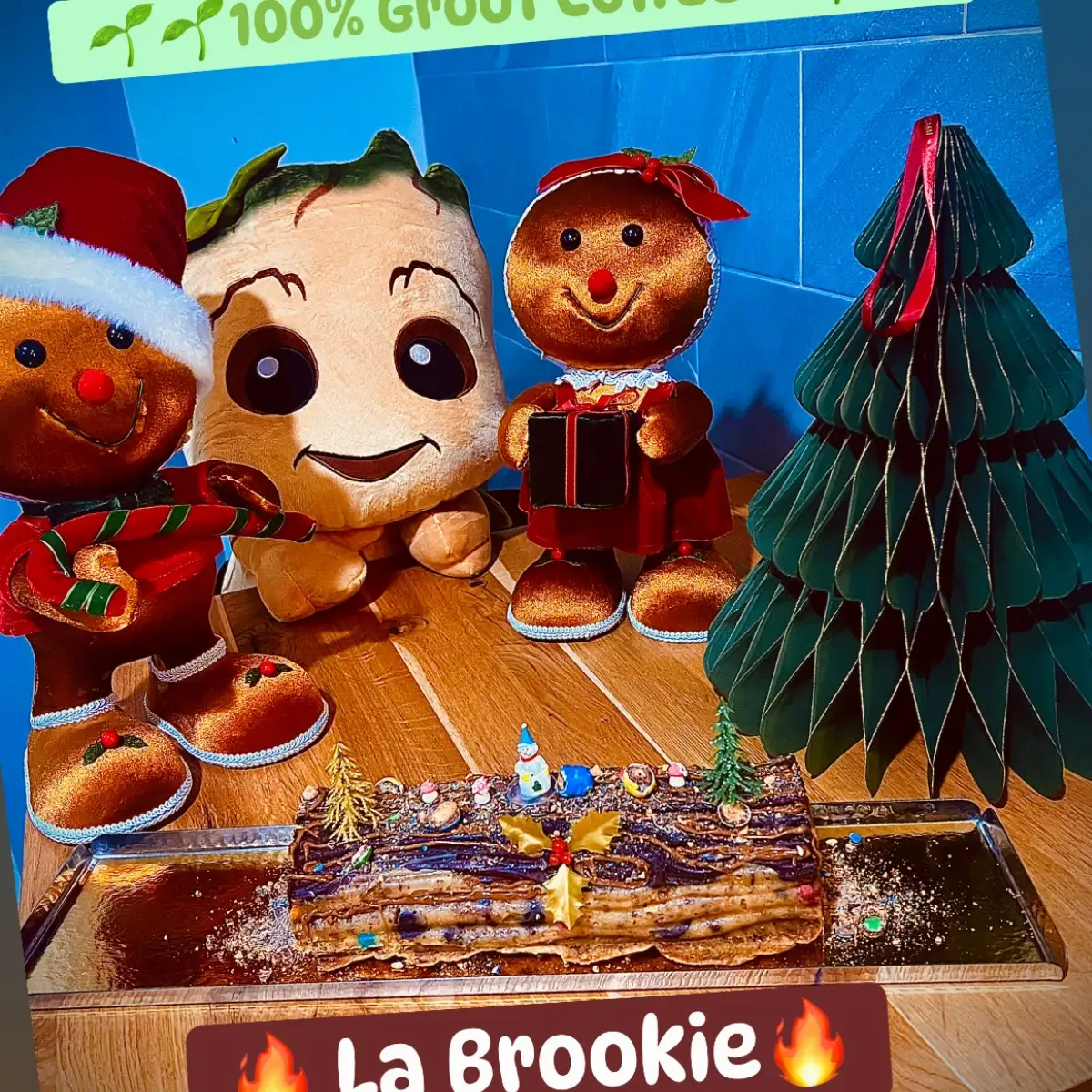 BÛCHE SIGNATURE "BROOKIE"