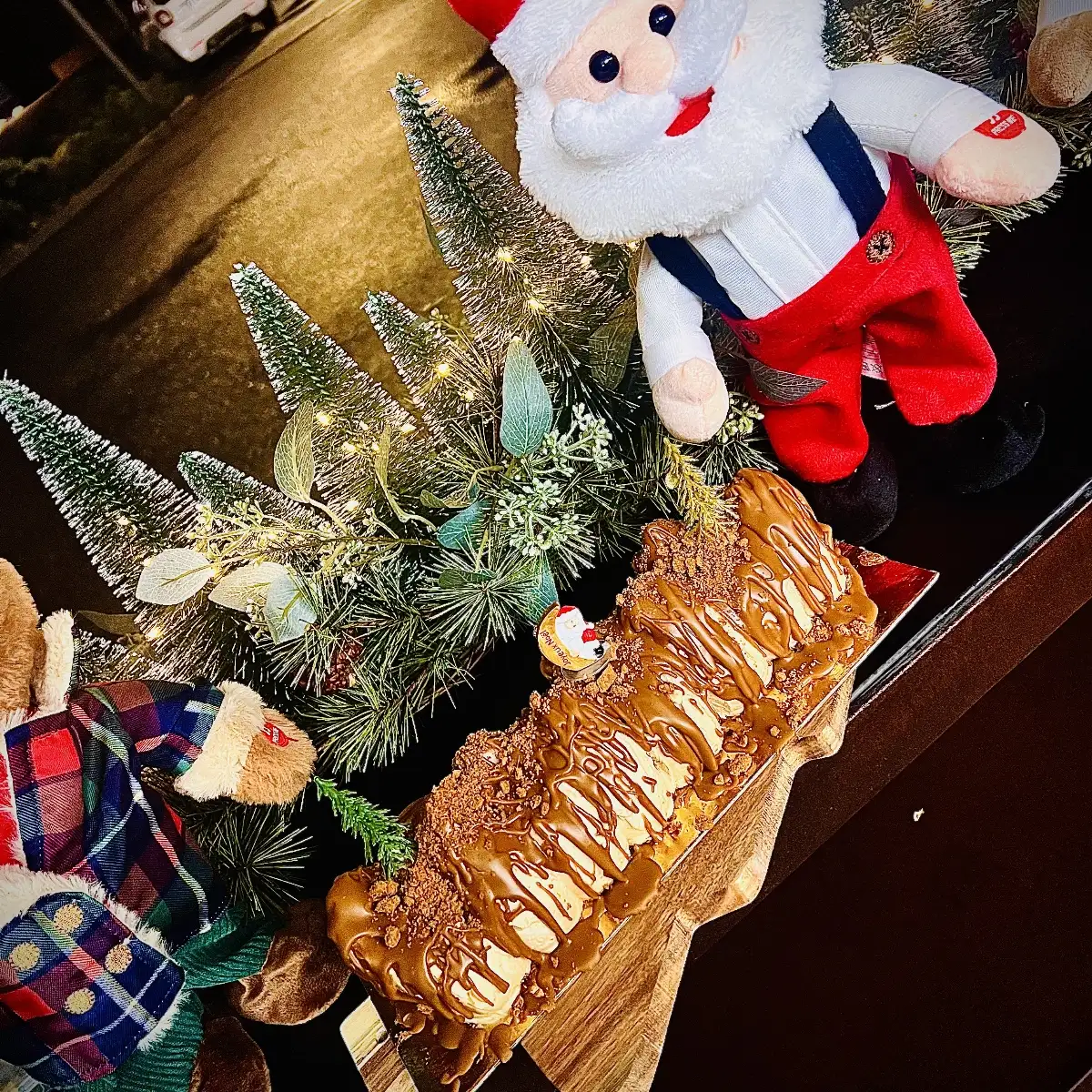 BÛCHE CHEESECAKE (8 pers)